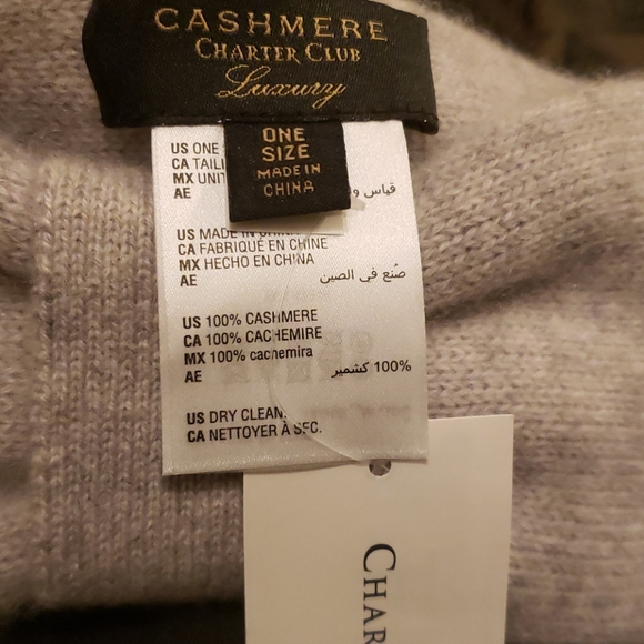 100% Cashmere Headwrap - Picture 3 of 3